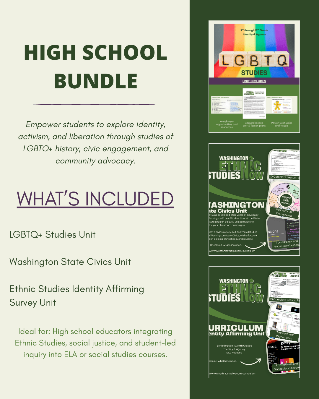 Bundle: High School