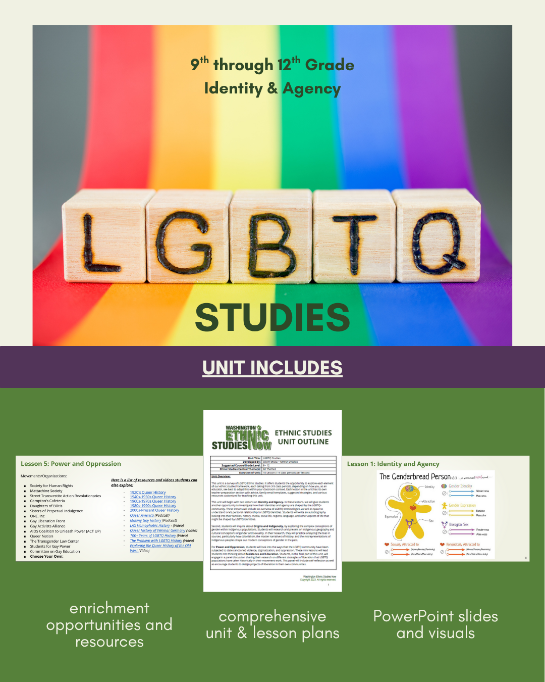 Unit: LGBTQ+ Studies