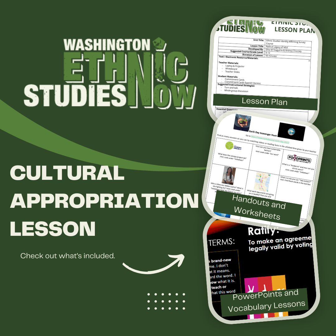 Lesson: Cultural Appropriation