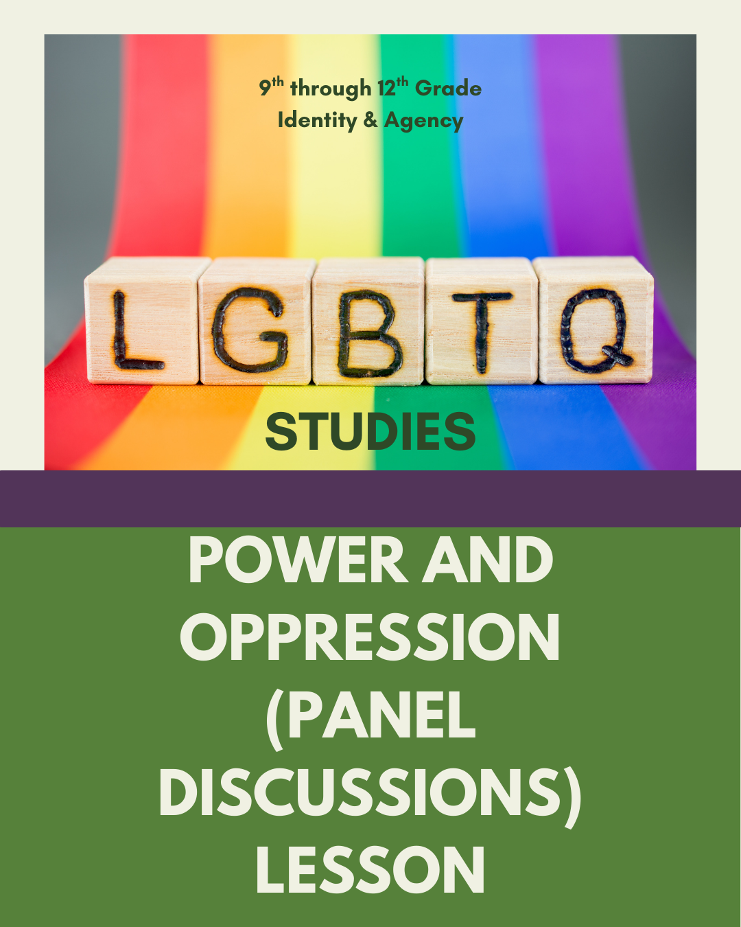 Lesson: Power and Oppression (Panel Discussions)