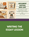 Lesson: Writing the Essay
