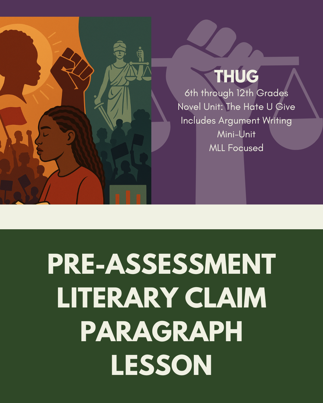 Lesson: Pre-assessment Literary Claim Paragraph