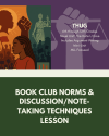 Lesson: Book Club Norms & Discussion/Note-taking Techniques