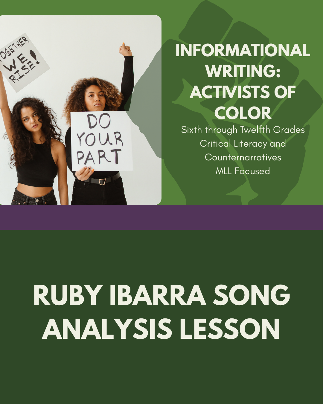 Lesson: Ruby Ibarra Song Analysis