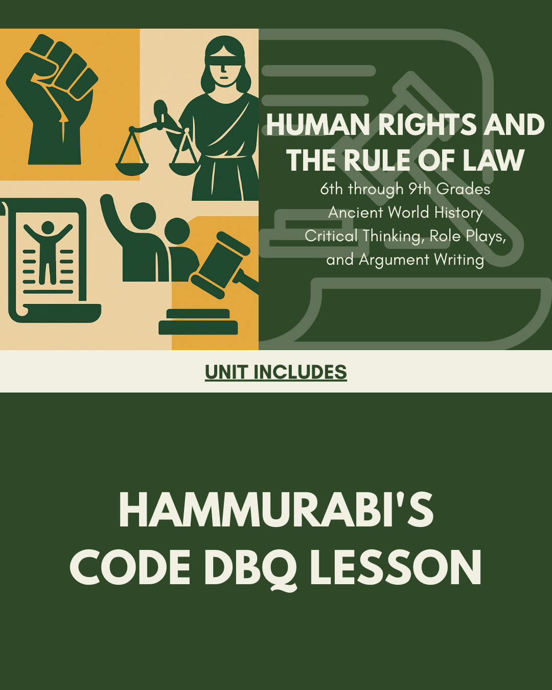 Lesson: DBQ - Hammurabi's Code