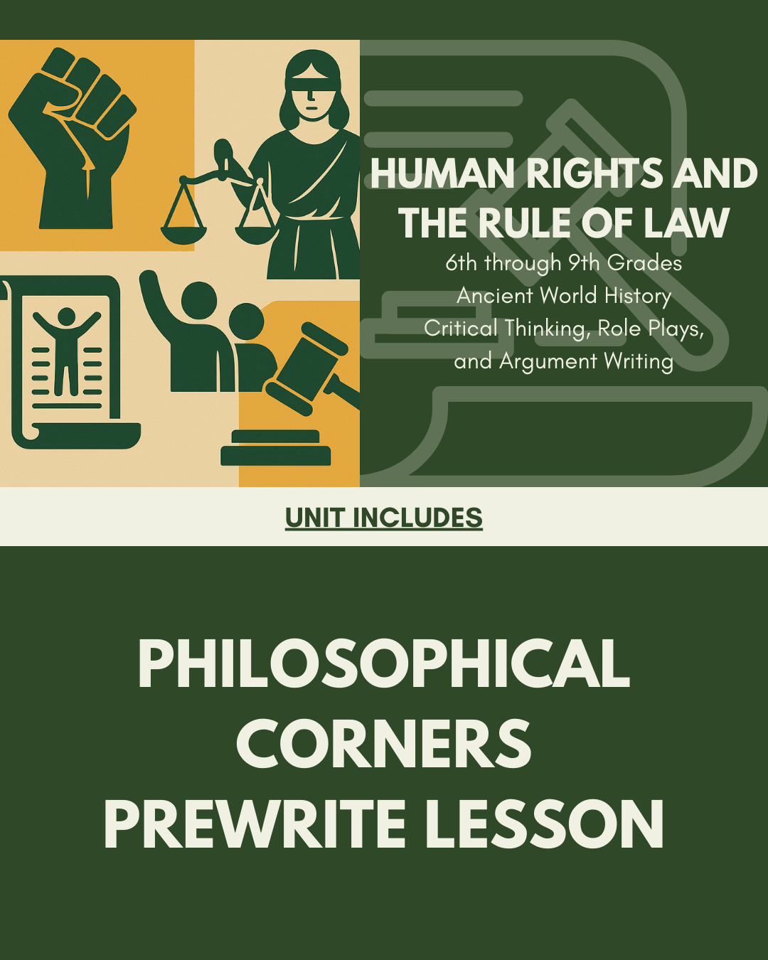 Lesson: Philosophical Corners Prewrite